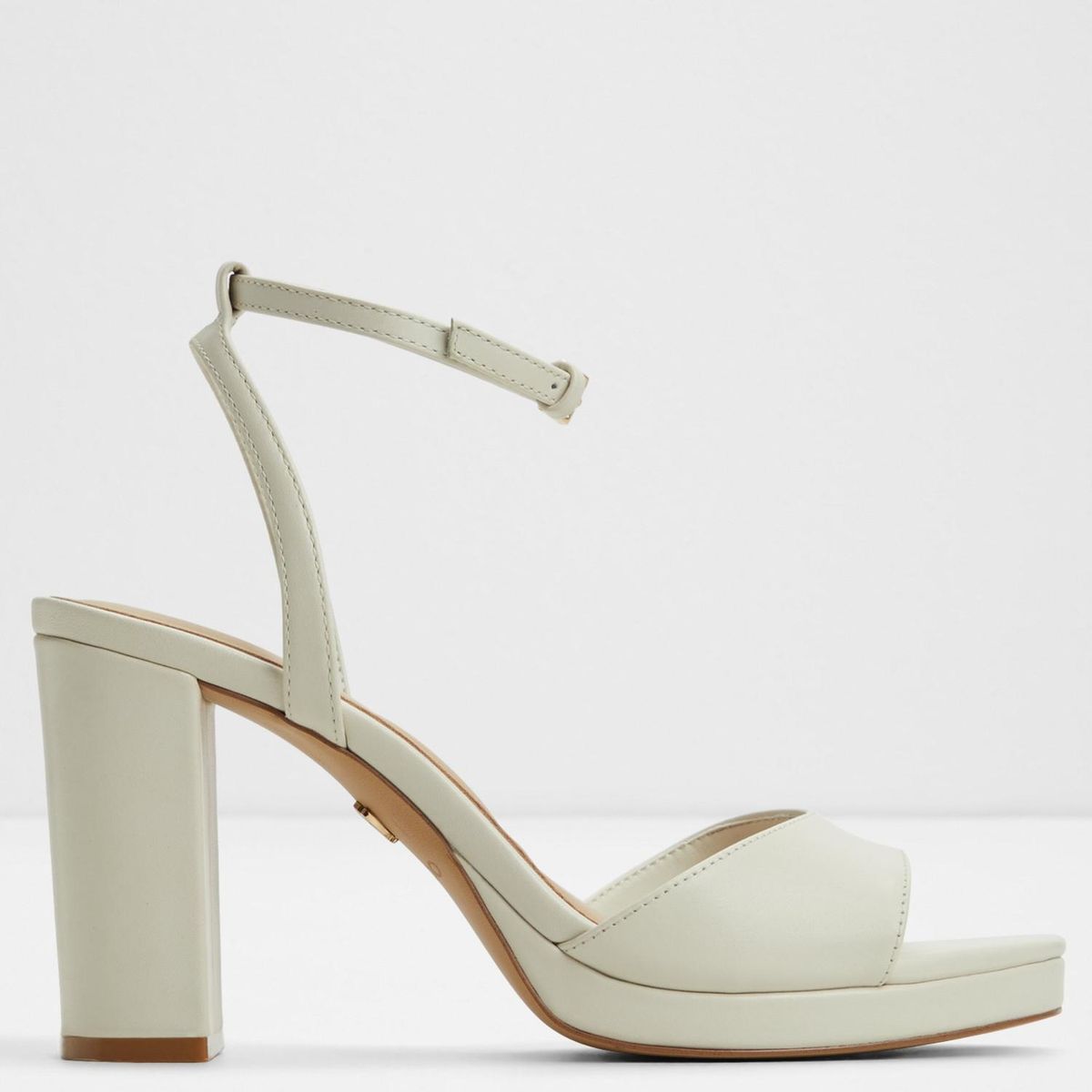 ALDO - Gracious Sandalia Mujer Beige Cuero Aldo