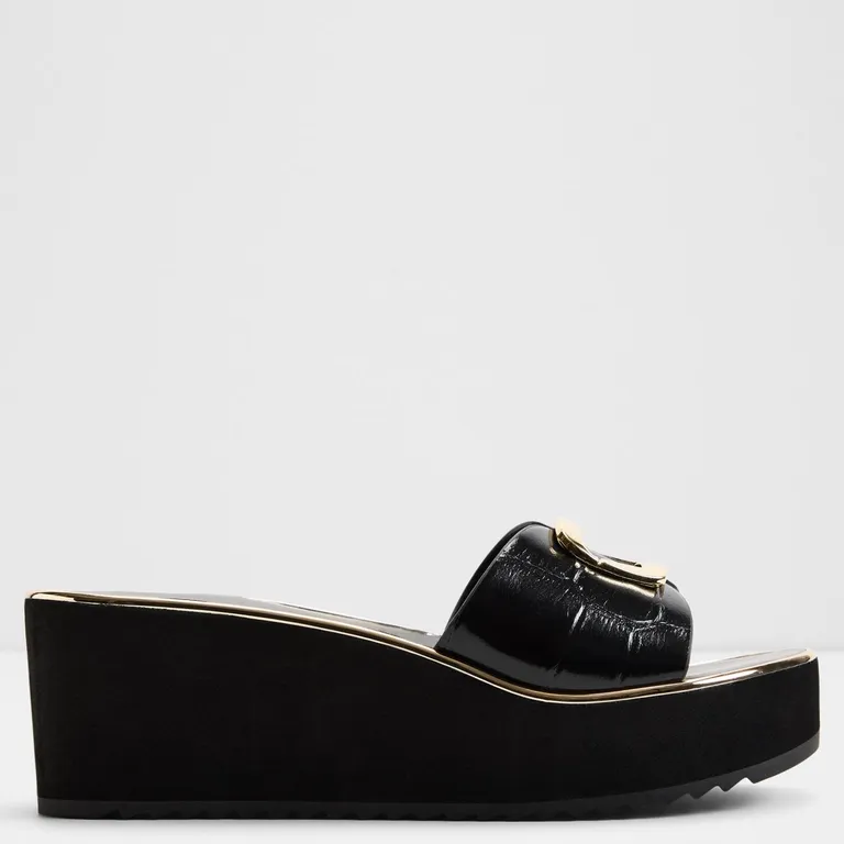 Menhaden Sandalia Mujer Negro