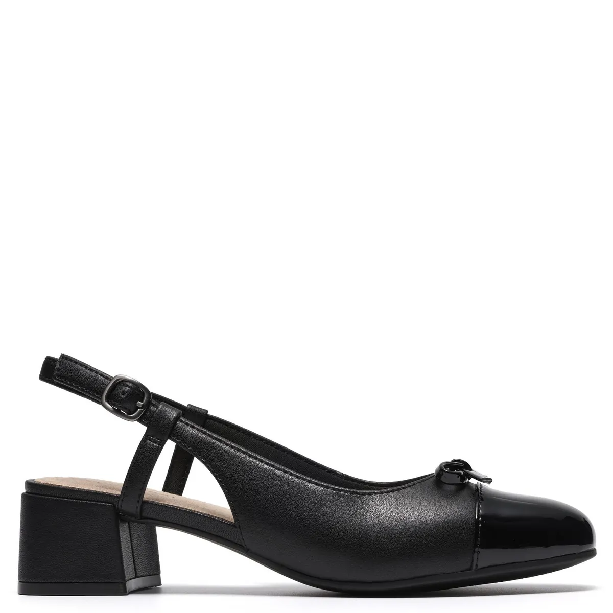 CLARKS - Zapato Formal Mujer Cuero Negro Clarks