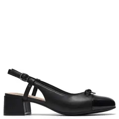 CLARKS - Zapato Formal Mujer Cuero Negro
