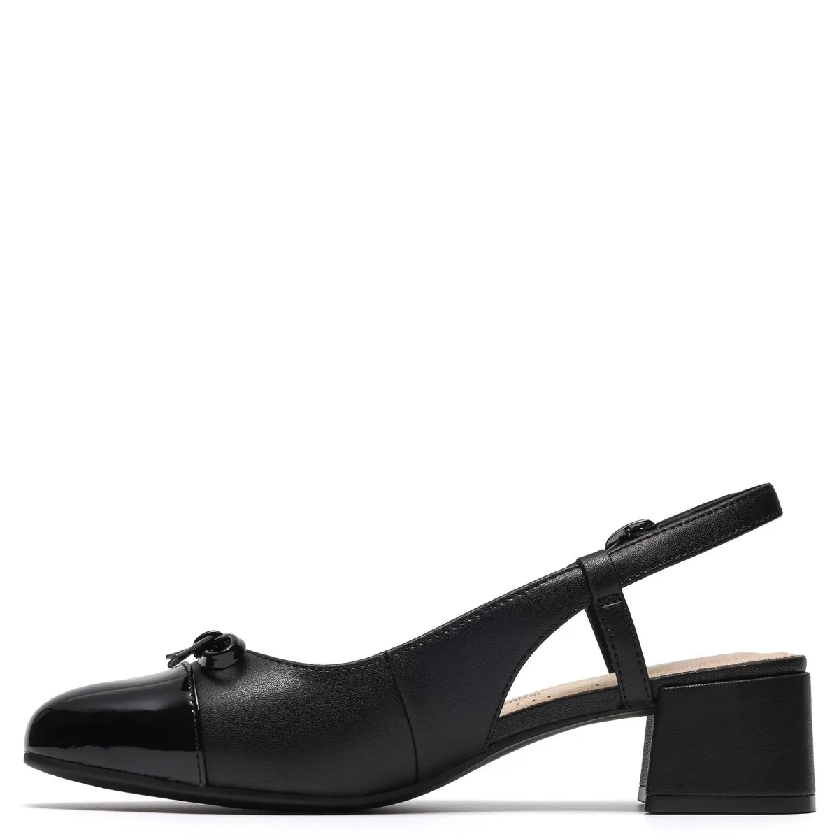 CLARKS - Zapato Formal Mujer Cuero Negro Clarks