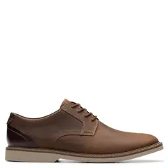 CLARKS - Zapato Casual Hombre Cuero Café