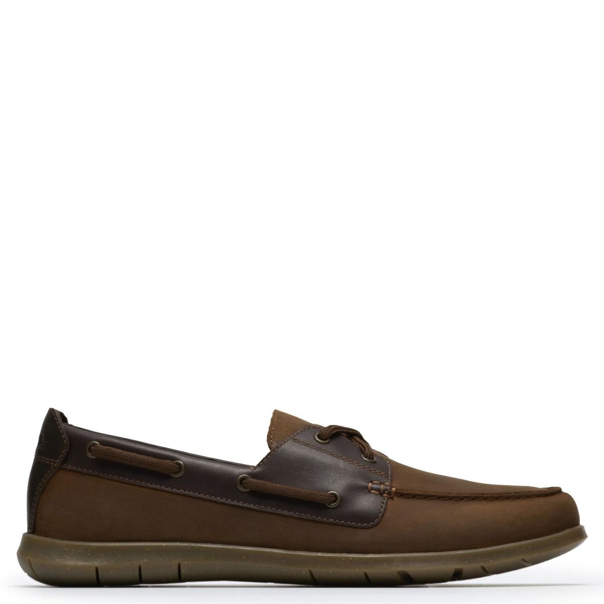 CLARKS - Zapato Casual Hombre Cuero Café Clarks