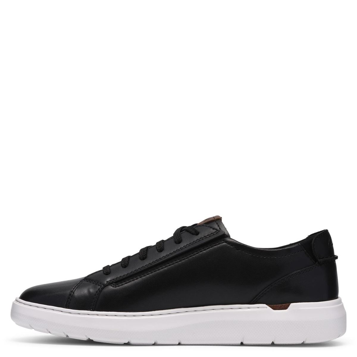 CLARKS - Zapatilla Urbana Hombre Cuero Negro Clarks