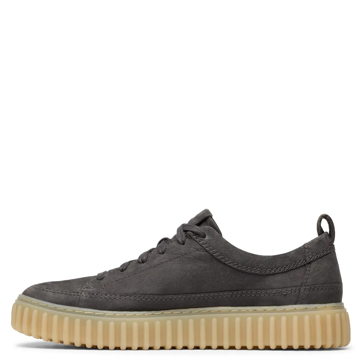 CLARKS - Zapato Casual Hombre Cuero Gris Clarks