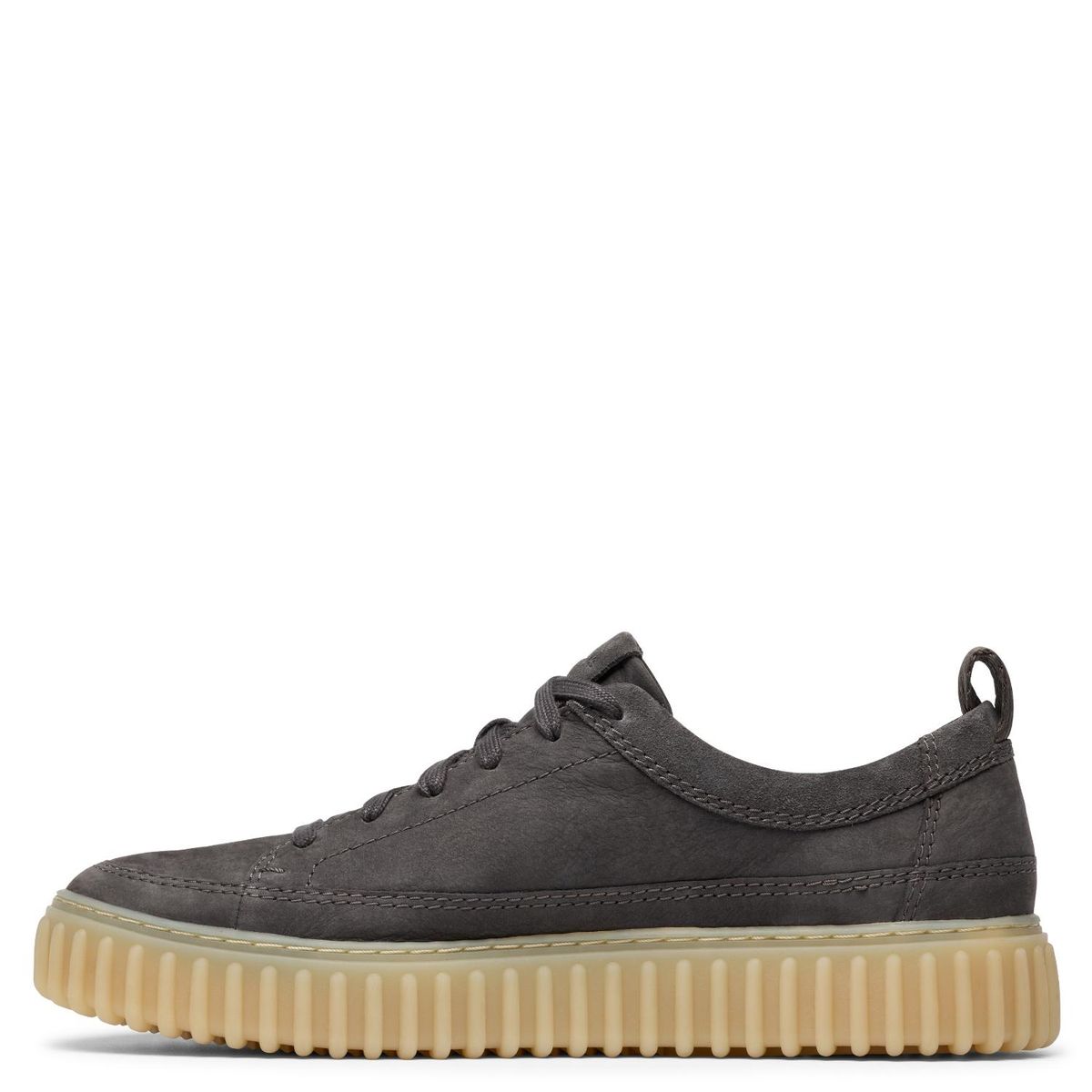CLARKS - Zapato Casual Hombre Cuero Gris Clarks