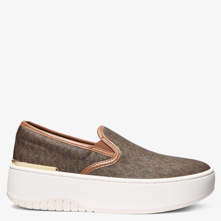 Zapatilla Urbana Mujer Café