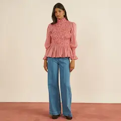 MARIA DE LA ORDEN - Blusa Aleria 100% Algodón Mujer Mdlo