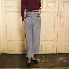 MARIA DE LA ORDEN - Pantalón Niza 100% Algodón Mujer Mdlo