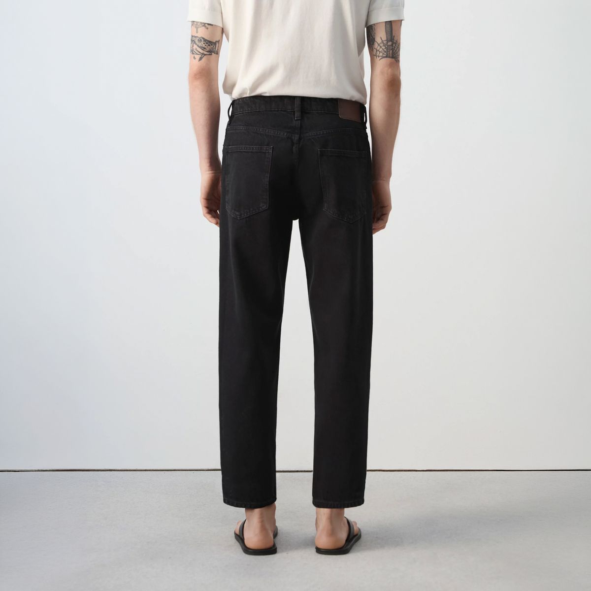 MANGO MAN - Jeans Sammy  Cropped Carrot Fit Hombre Mango Man