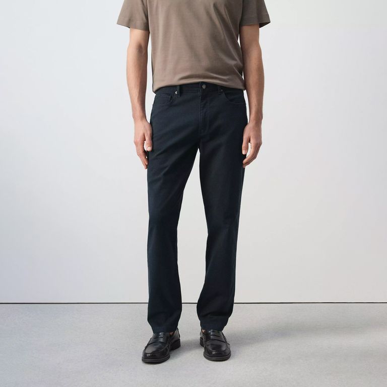 Pantalon 100% Algodón Regular Fit Hombre