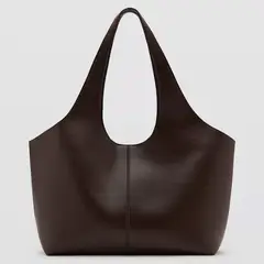 MANGO - Bolso Shopper Grande Mujer