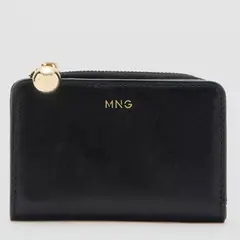MANGO - Billetera Pequeña Mini Abalorio Mujer
