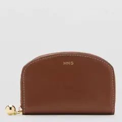 MANGO - Billetera Mediana Mini Abalorio Mujer