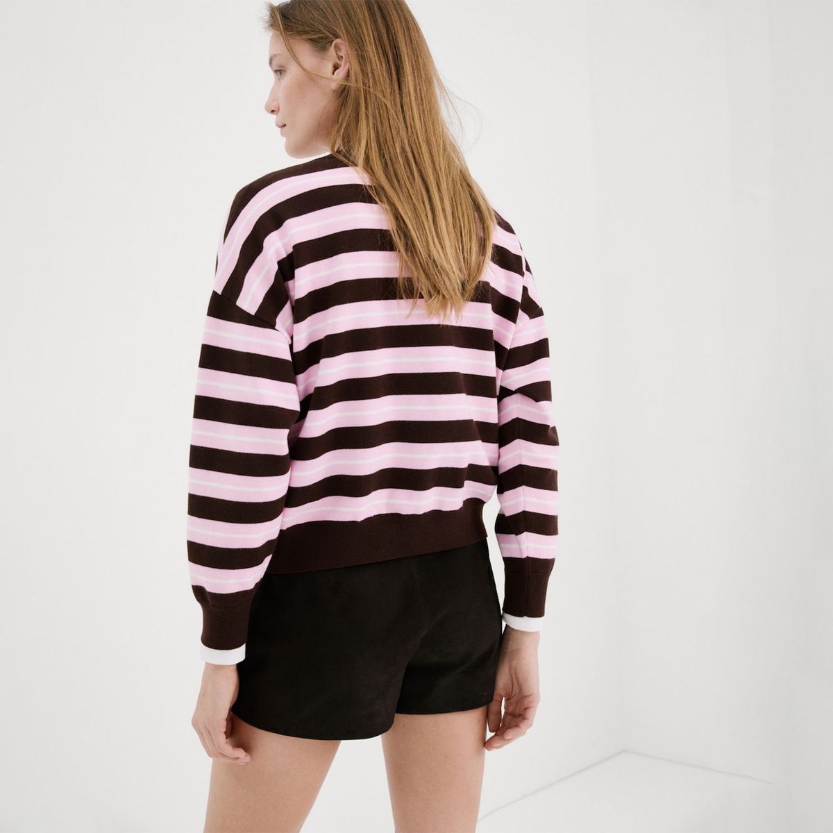 MANGO - Sweater Punto Rayas Mujer Mango