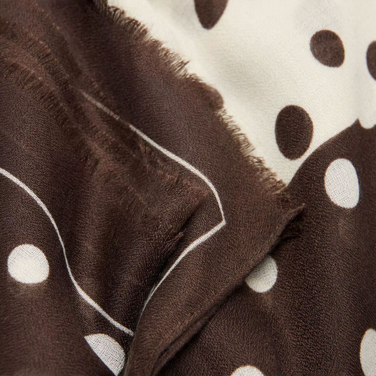 MANGO - Fular Estampado Lunares Mujer Mango