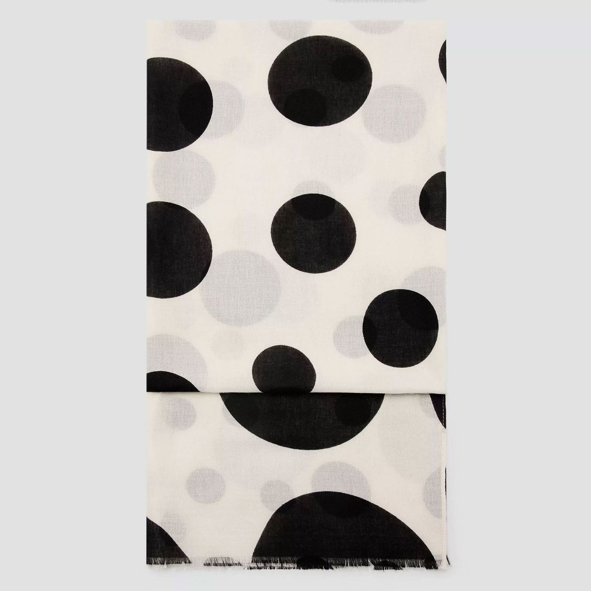 MANGO - Fular Estampado Lunares Mujer Mango