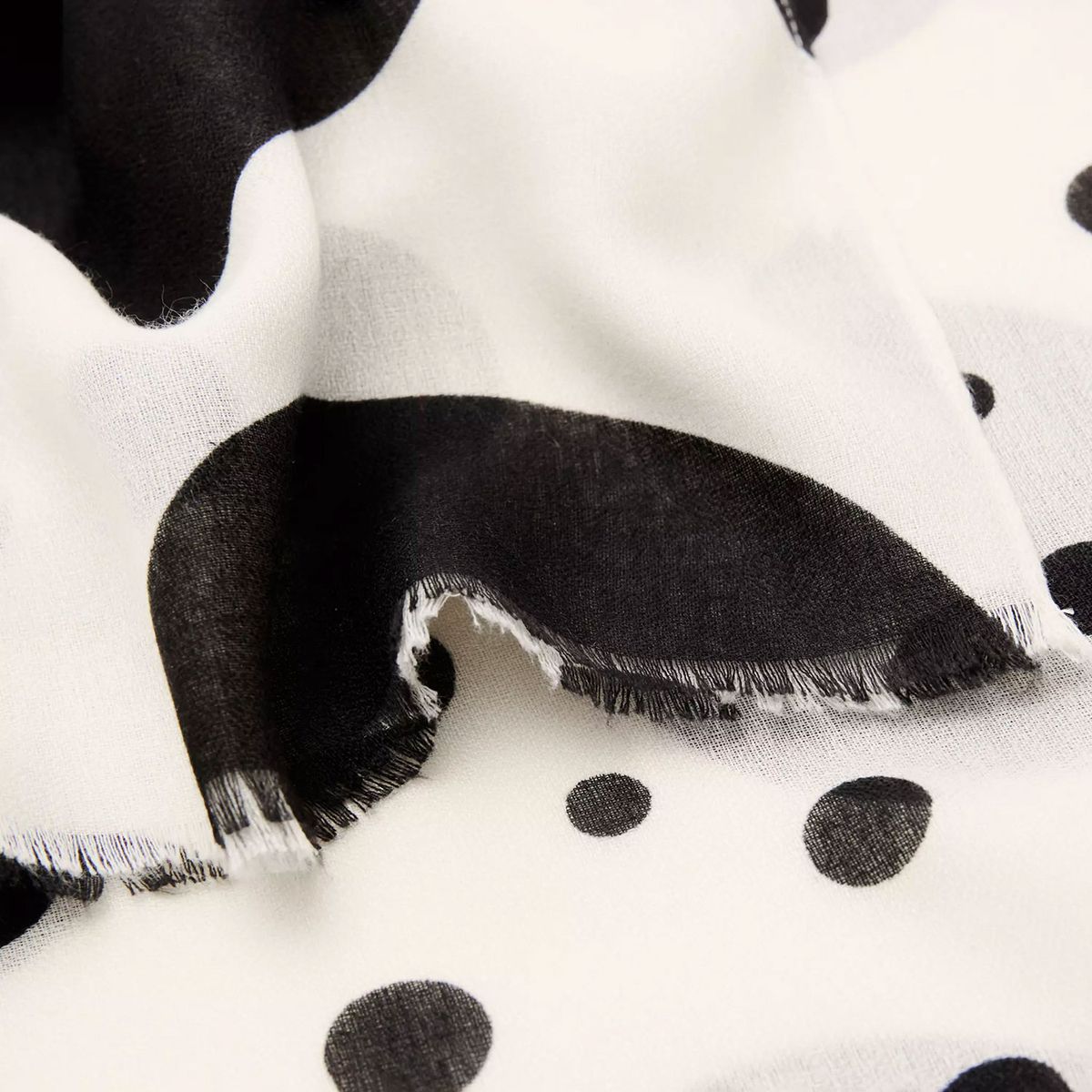MANGO - Fular Estampado Lunares Mujer Mango