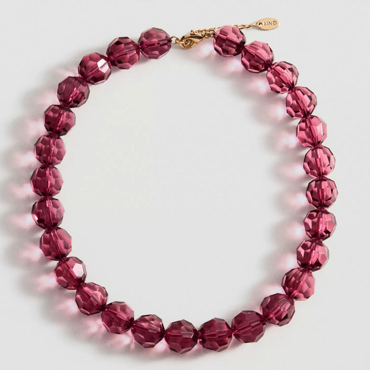 MANGO - Collar Bolas Combinado Mujer Mango
