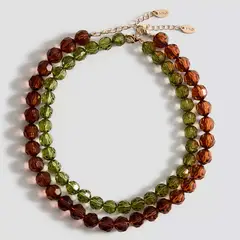 MANGO - Set 2 Collares Combinados Mujer