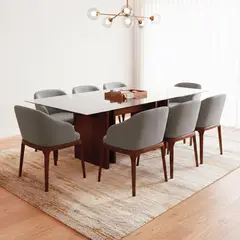 LIVING FACTORY - Juego De Comedor Londres 8 Sillas