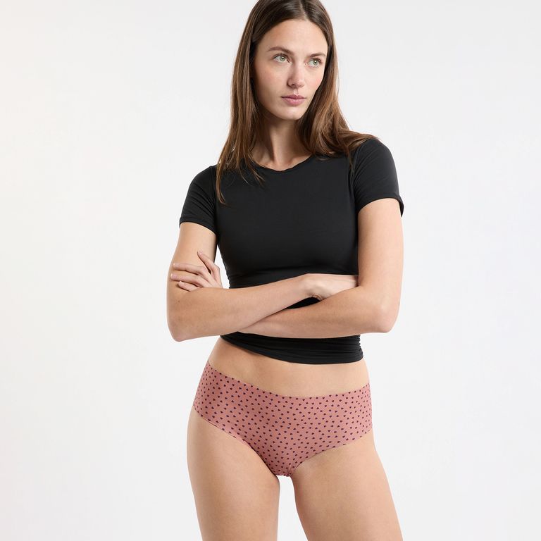 Calzón Hipster Confort Print Mujer