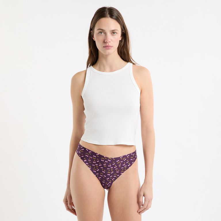 Calzón Mujer Confort Print Tanga Mujer