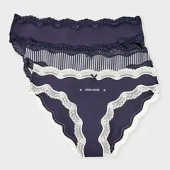 ETAM - Pack 3 Calzones Mujer Jimma Slips Mujer