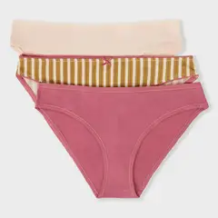 ETAM - Pack 3 Calzones Mujer Johnnie Slips Mujer
