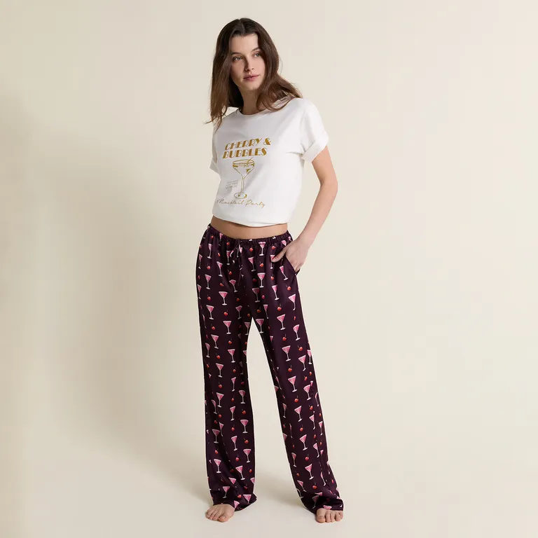 Pantalón De Pijama Marylla Mujer
