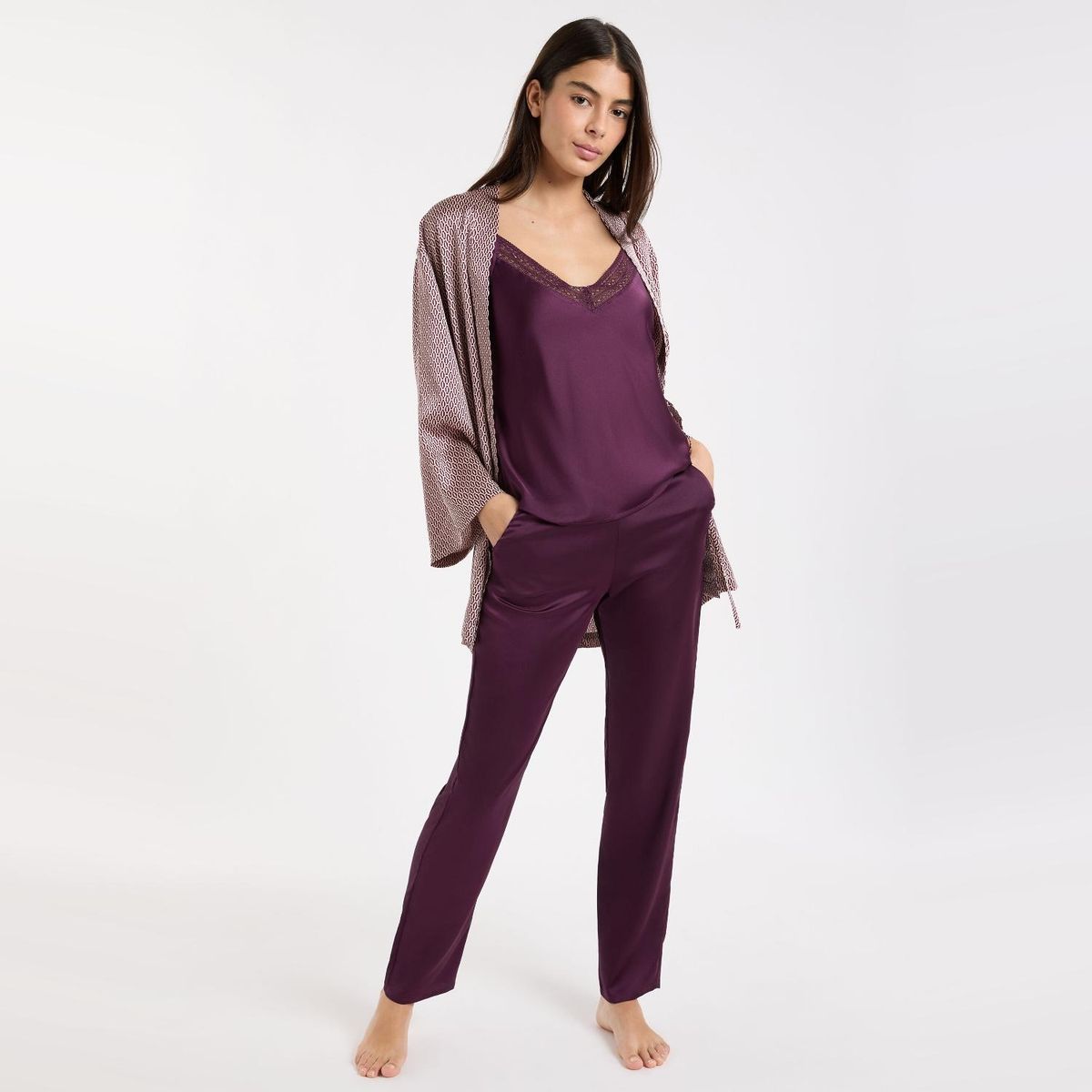 ETAM - Pijama Set 3 Piezas Monarque Mujer Etam