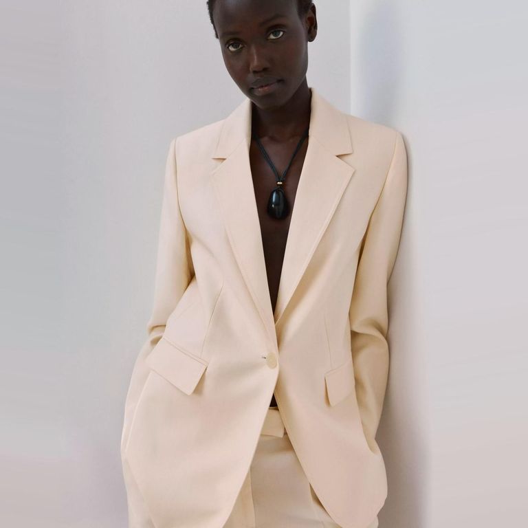 Blazer Traje Lyocell Mujer