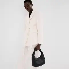 MANGO - Blazer Traje Fular Mujer