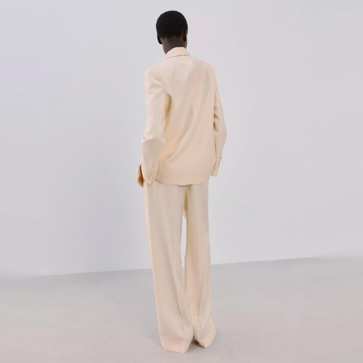 MANGO - Pantalón Lyocell Tiro Bajo Mujer Mango