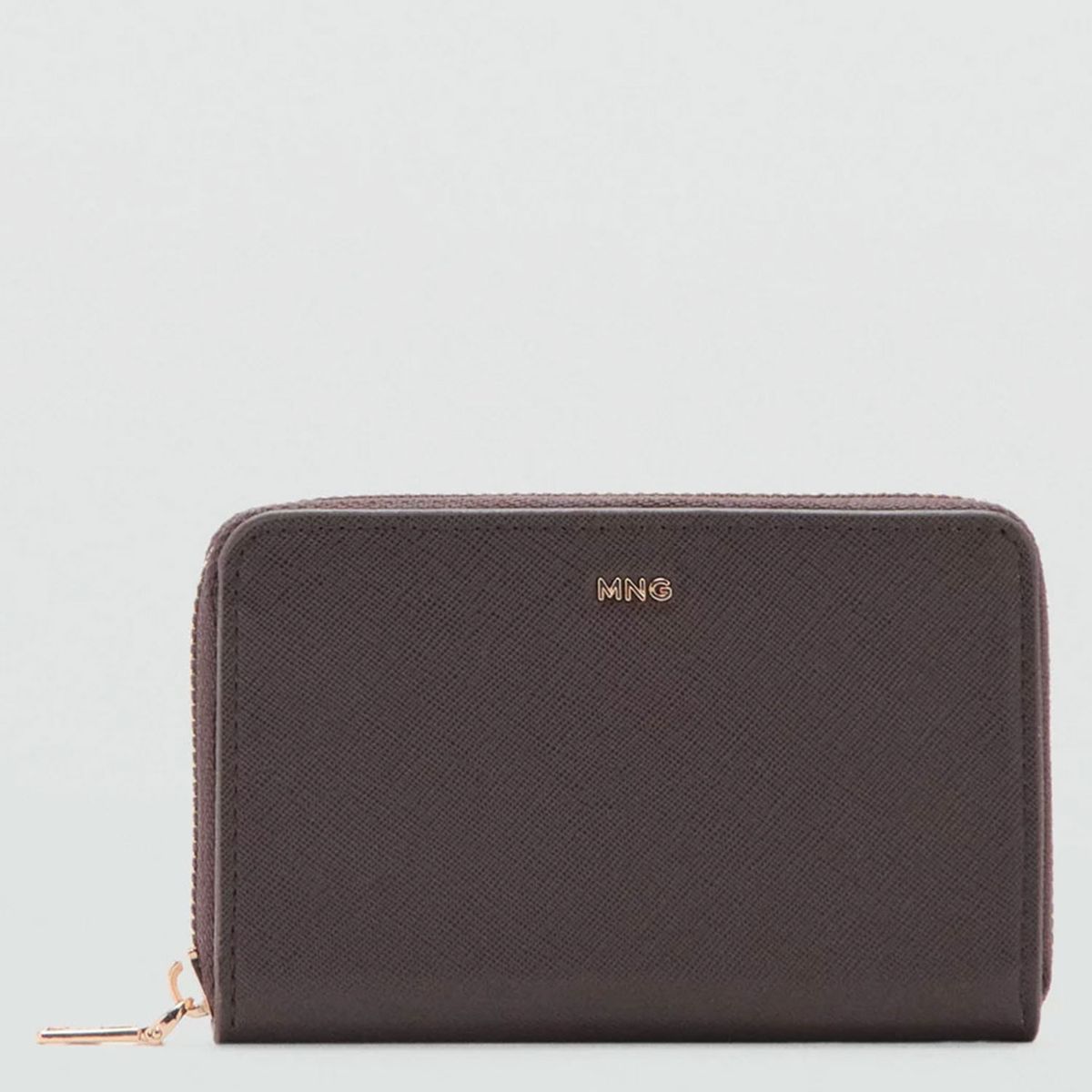 MANGO - Billetera Efecto Safiano Mujer Mango