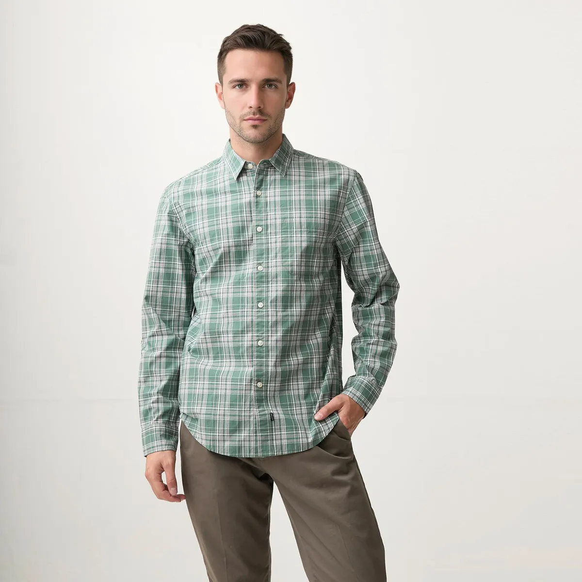 DOCKERS - Camisa Hombre Algodón Dockers