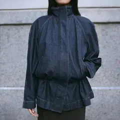 MANGO - Parka Vaquera Cintura Fruncida Mujer