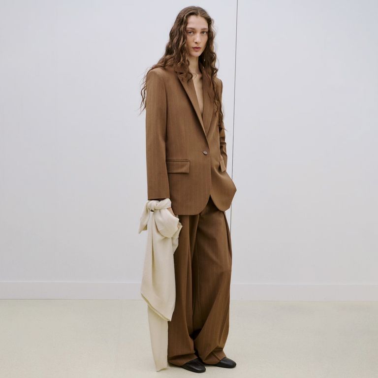 Chaqueta Traje Raya Diplomática Mujer