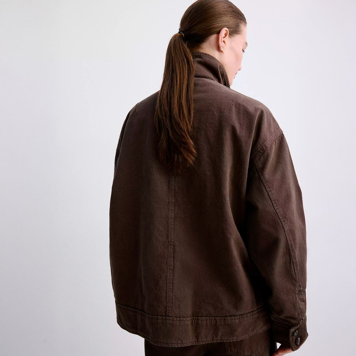 MANGO - Chaqueta Vaquera Oversize Bolsillos Mujer Mango