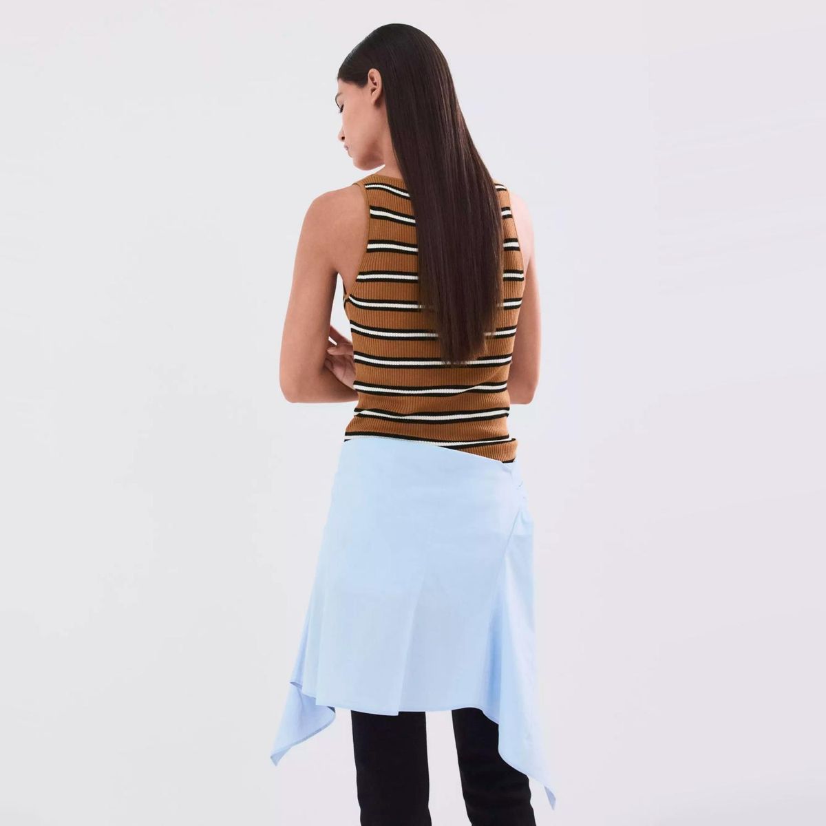 MANGO - Polera Punto Rayas Mujer Mango