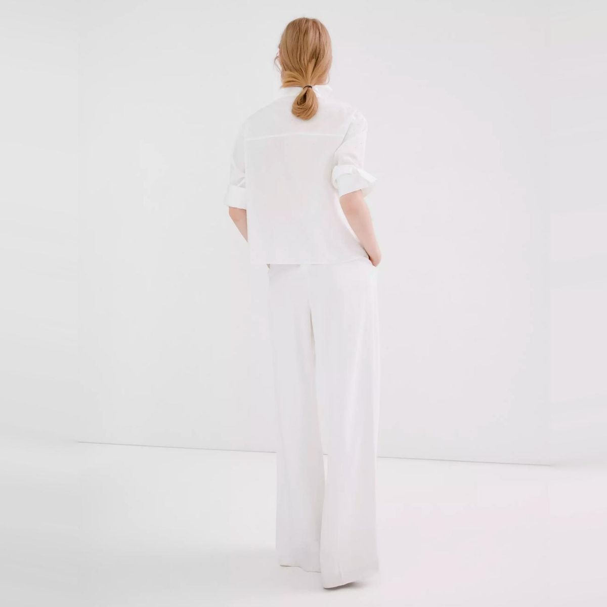 MANGO - Blusa Perlas Bolsillo Mujer Mango