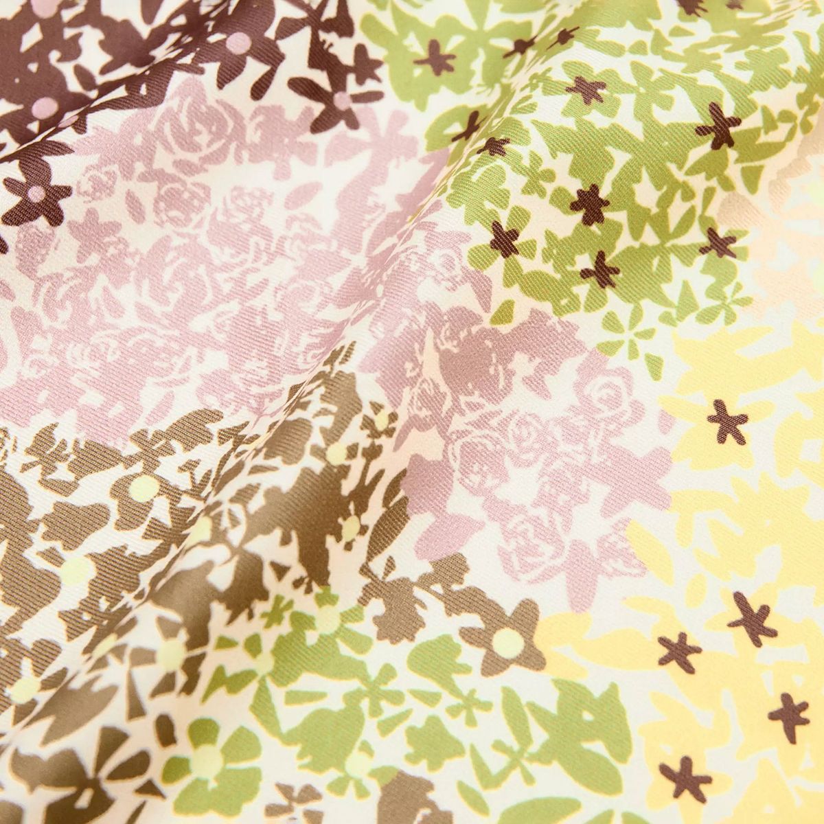 MANGO - Pañuelo Estampado Floral Mujer Mango