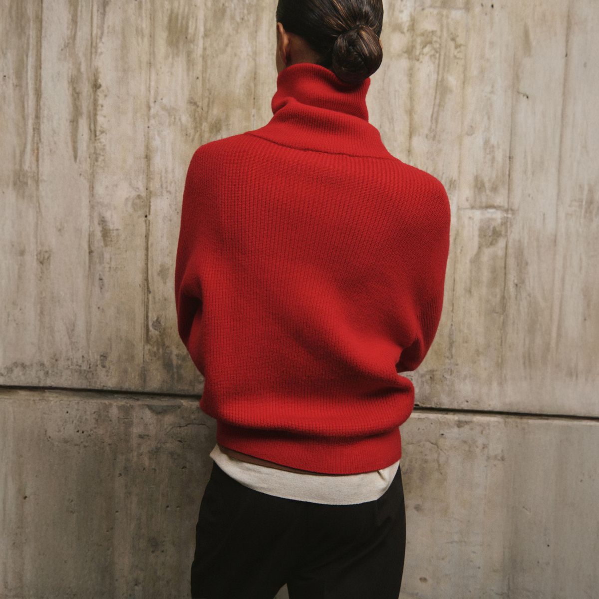 MANGO - Sweater Cuello Contraste Cremallera Mujer Mango