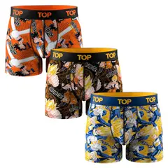 TOP - Pack de 3 Boxers Medio Hombre