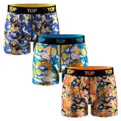 TOP - Pack de 3 Boxers Medio Hombre