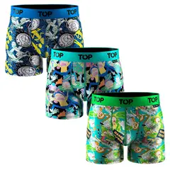 TOP - Pack de 3 Boxers MediocHombre