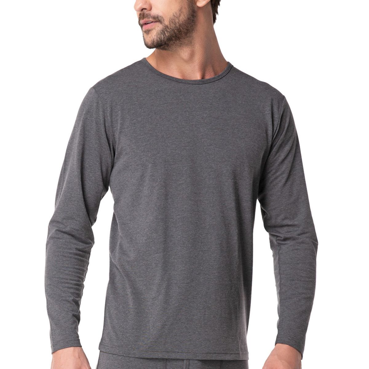 TOP - Camiseta Outdoor Manga Larga Hombre Top