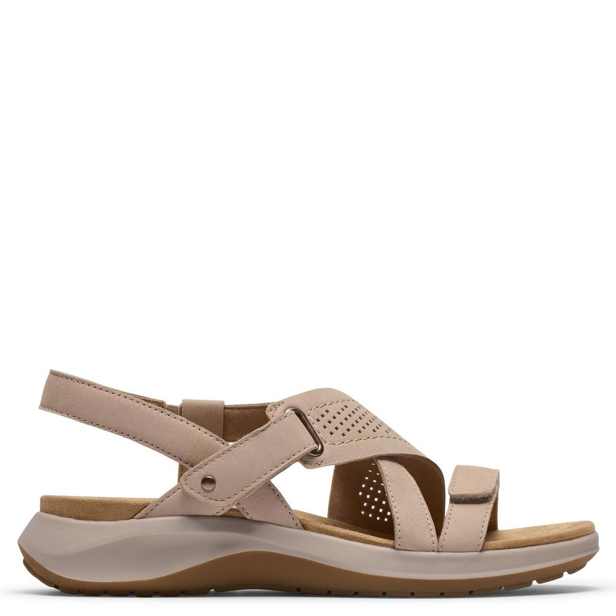 CLARKS - Sandalia Mujer beige Clarks