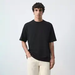 MANGO MAN - Polera Heavy Weight Relaxed Fit Hombre
