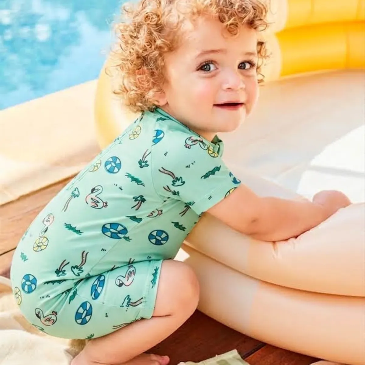 CARTER'S - Traje De Baño Protección Solar UV50+ Bebé Niño Carter's